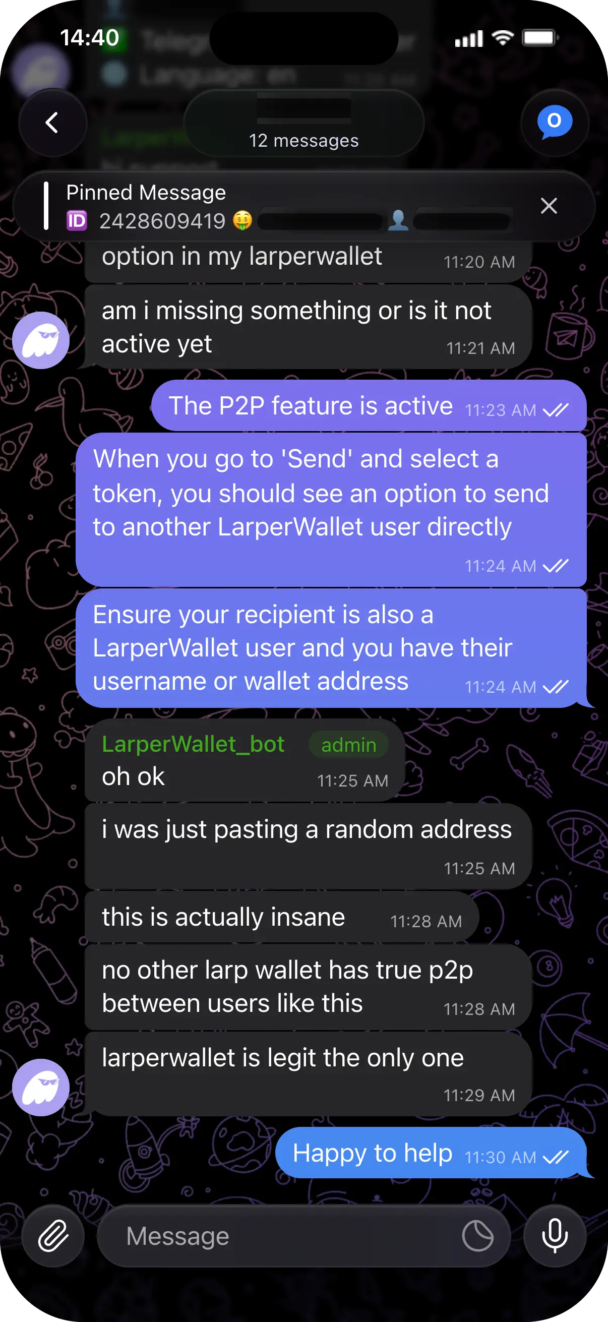 Anonymous customer vouch 7